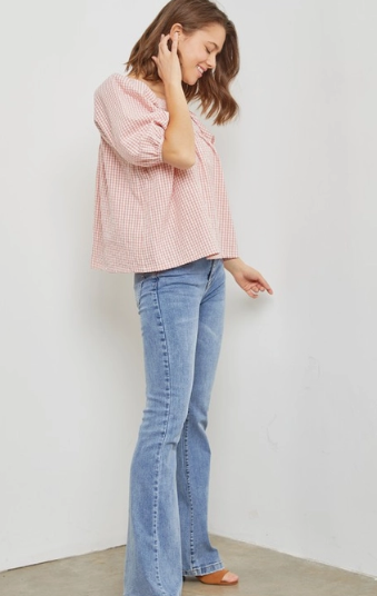Picnic Part Gingham Top