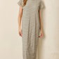 Casual Chic Striped Maxi Dress