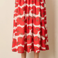 Tomato Garden Maxi Skirt