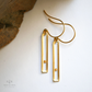 Mustard Seed Bar Earrings - Seed and Soil