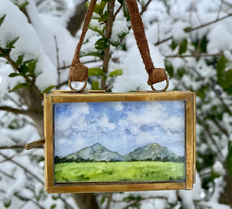 Peaks of Otter Mini Framed Ornaments