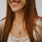 Rectangle Fern Necklace