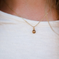Tiny Mustard Seed Circle Necklace