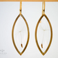Marquise Dandelion Earrings