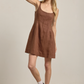 Fresh Leaves Mini Dress