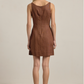 Fresh Leaves Mini Dress