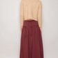 Kate Lettuce Trim Maxi Skirt