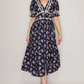 Bella Lace Trim Midi Dress