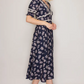 Bella Lace Trim Midi Dress