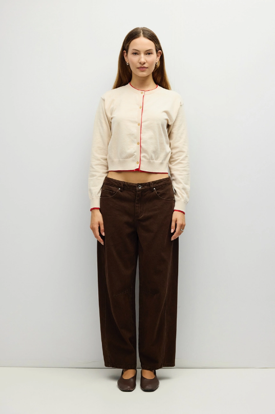 Paige Contrast Cardigan
