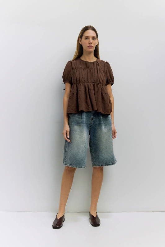 Penelope Woven Top