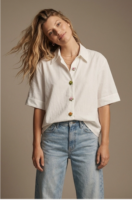 Pop of Florals Blouse