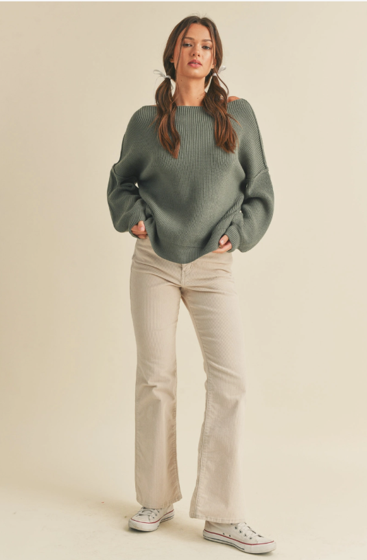 Lilianna Boat Neck Sweater