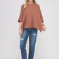 Autumn Breeze Knitted Poncho
