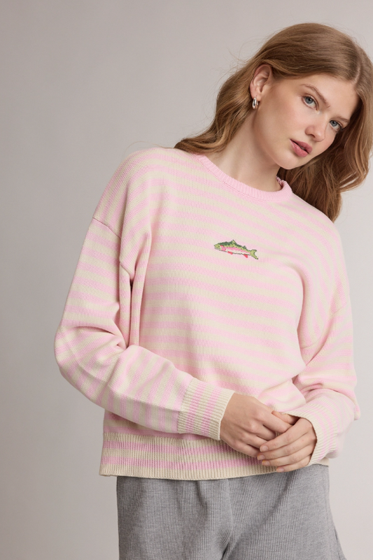 Goin' Fishin' Graphic Sweater