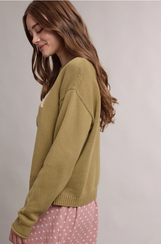 What a Catch Graphic Sweater