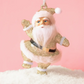 Retro Dancing Christmas Santa Ornament