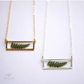 Bar Fern Necklace - Seed and Soil