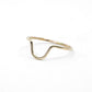 Curved Stacking Gold-Filled Ring