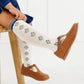 Playground Peonies Girl's Knee High Socks