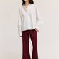 Orchid Cotton Button-Down