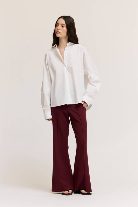 Orchid Cotton Button-Down