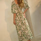 Garden Imprints Midi Dress