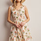 Trina Floral Smocked Waist Mini Dress