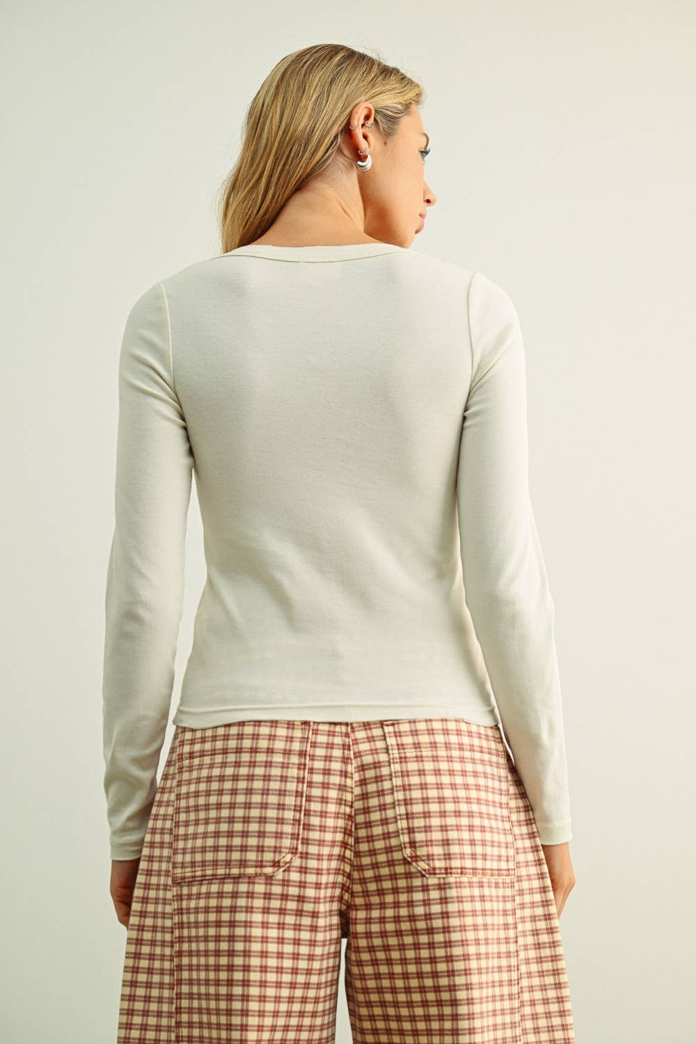 Grounded Essential Cotton Top