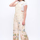 Butterfly Garden Cream Overalls