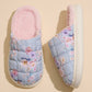 Country Comfort Quilted Slippers