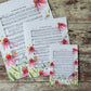 "To God Be the Glory" Floral Hymn Print - Marydean Draws