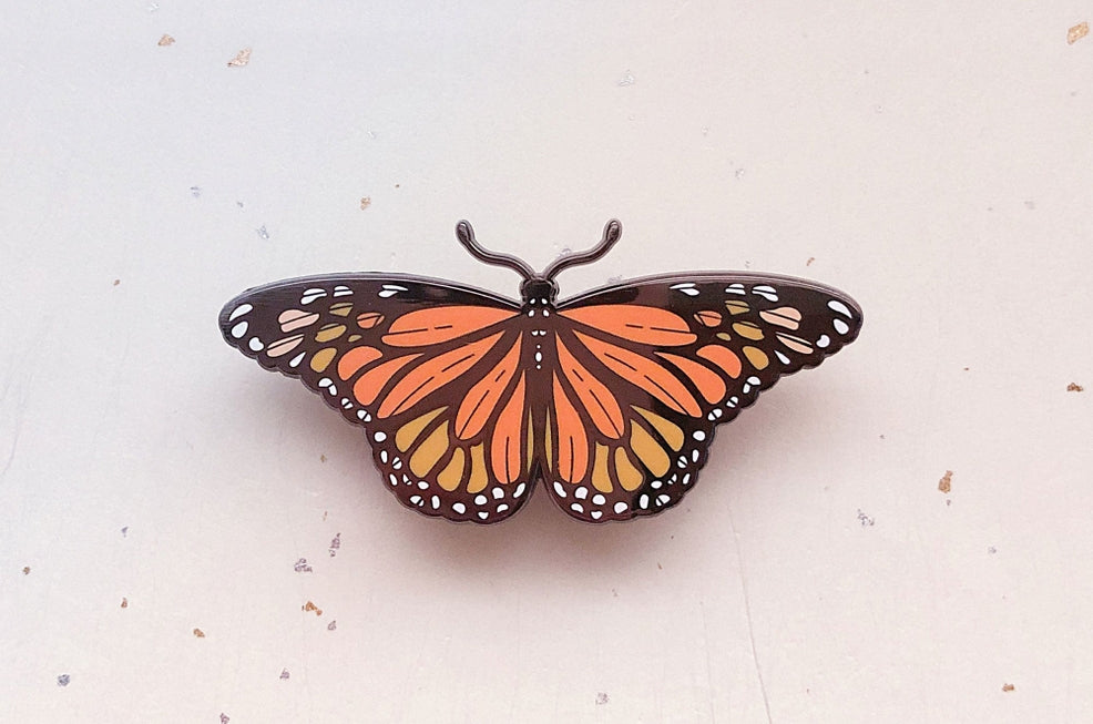 Monarch Butterfly Enamel Pin