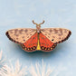 Tawny Coster Butterfly Enamel Pin