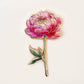 Peony Enamel Pin
