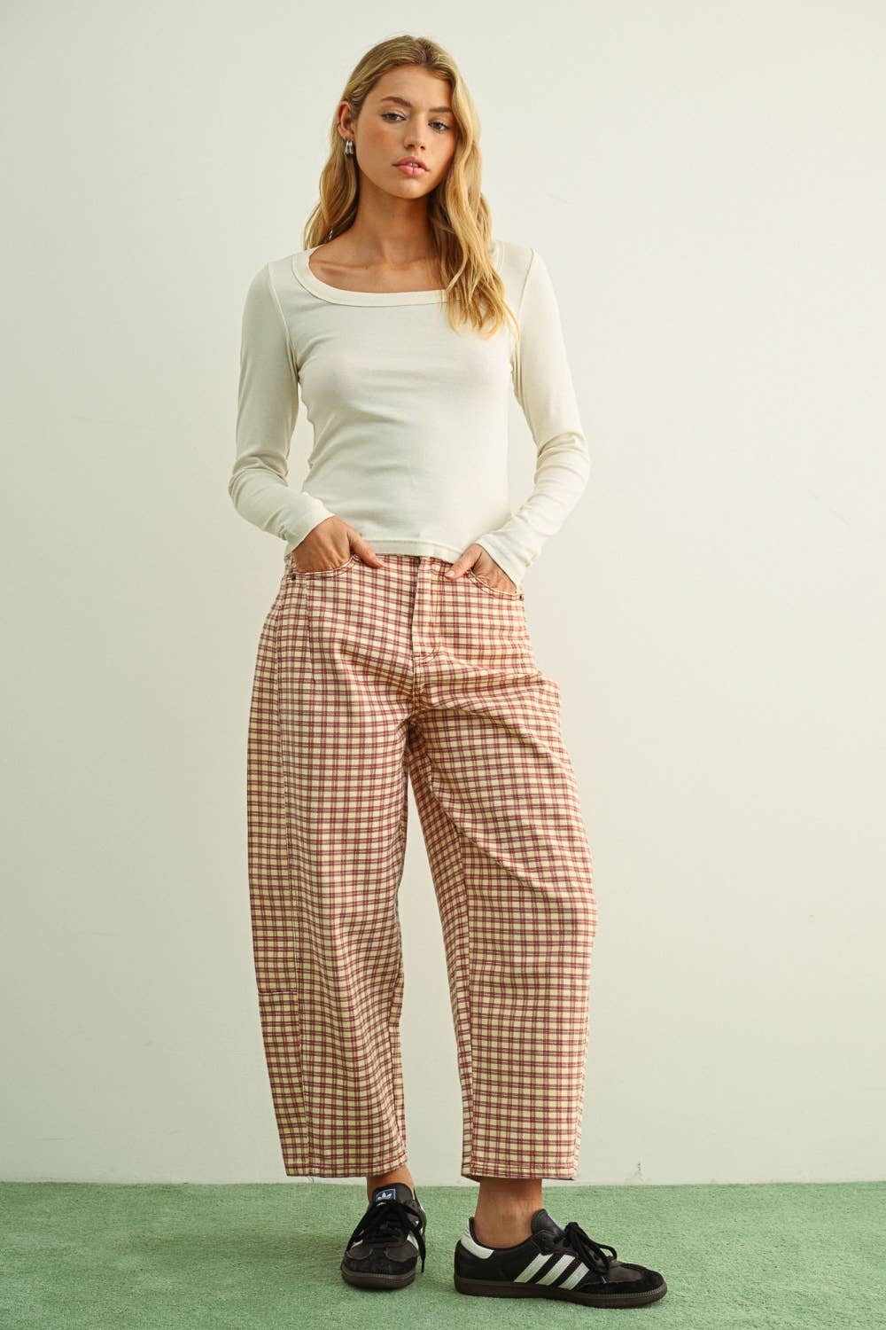 Grounded Essential Cotton Top