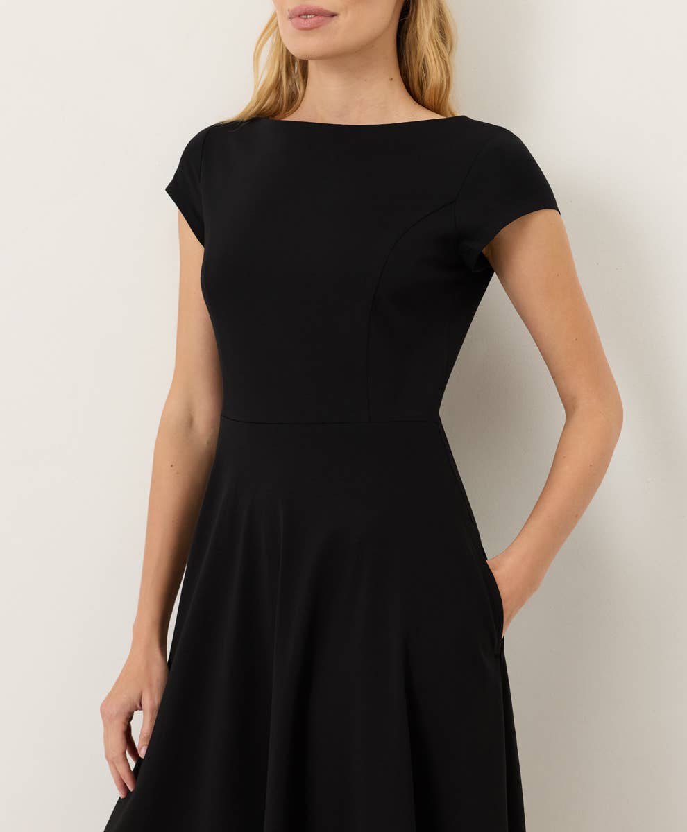 Midnight Fit & Flare Ballet Dress