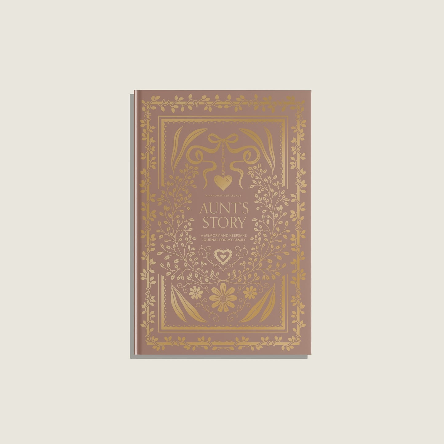 Aunt's Story Linen Guided Journal