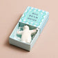 Ceramic Knick-Knack and Matchbox - Bear