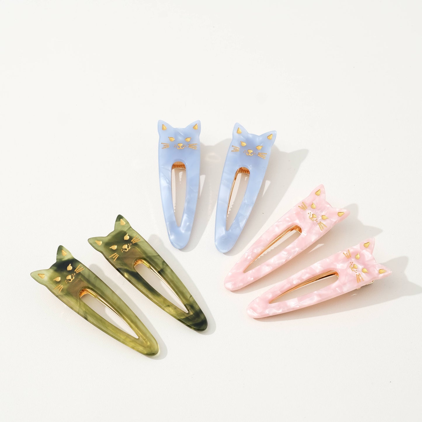 Kitty Barrettes (Set of 2)