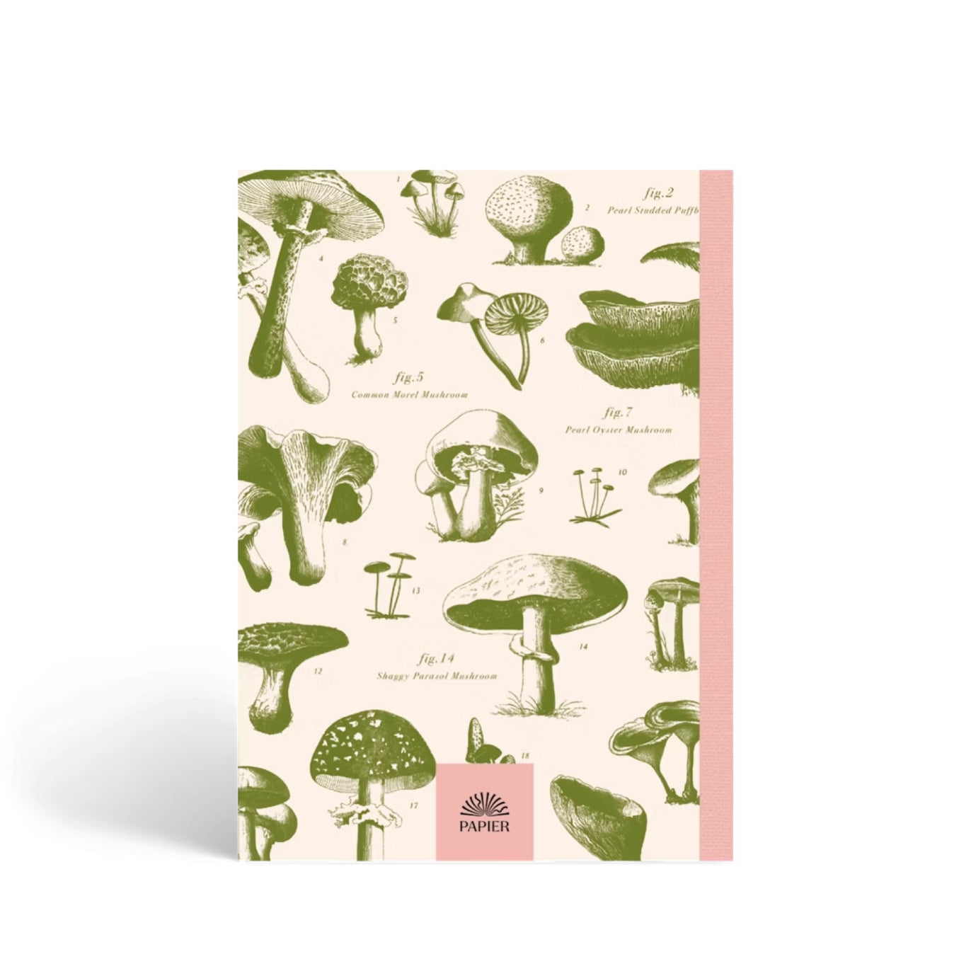 Mushroom Harcover Recipe Journal
