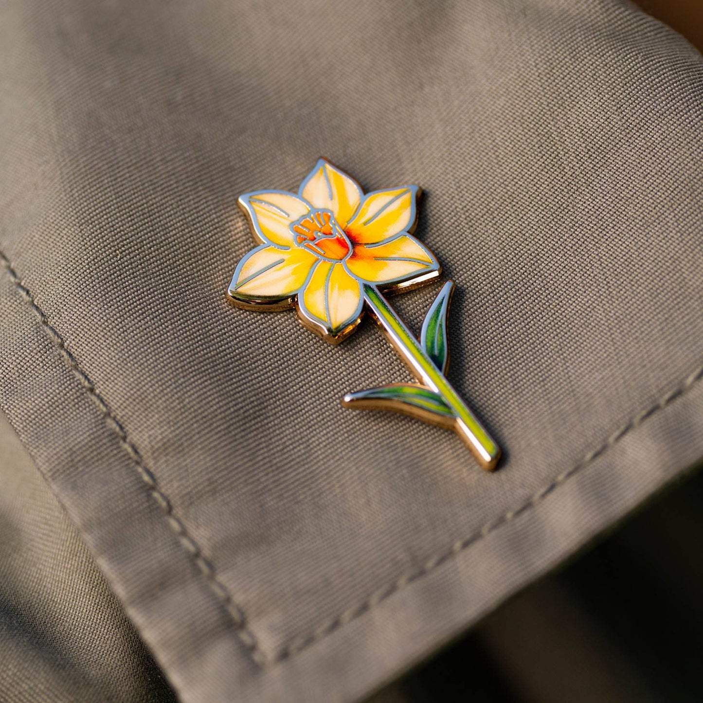 Daffodil Pin Brooch