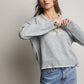 Misty Shoreline Sweater
