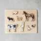 Farm Animals Wooden Puzzle