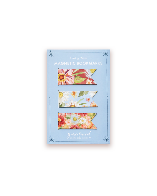 Daisy Magnetic Bookmark Set