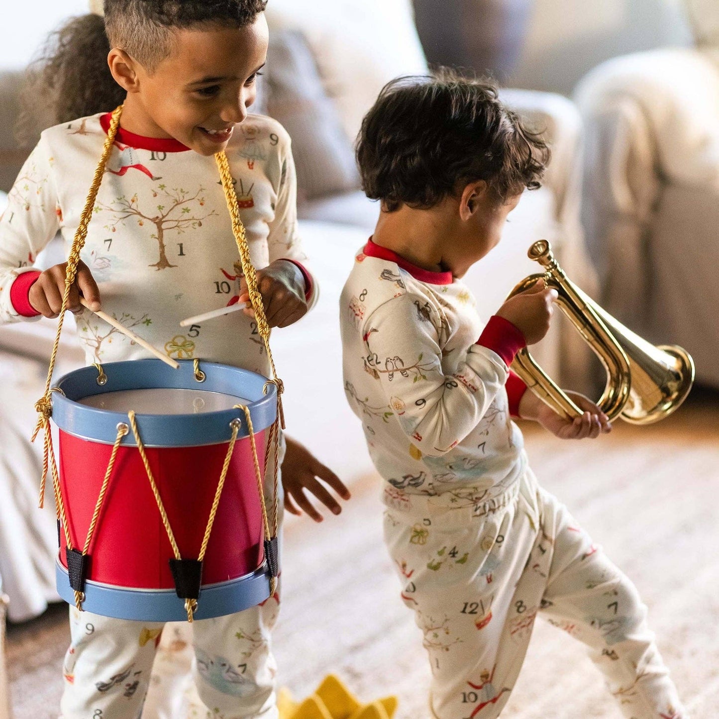 12 Days of Christmas Organic Two-Piece Pajamas