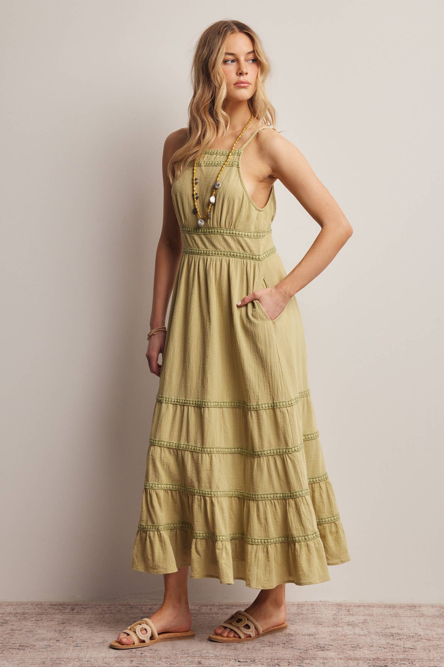 Leah Tiered Maxi Dress
