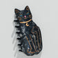 Black Cat Moon Claw Clip