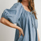 Ally Puff Sleeve Mini Dress