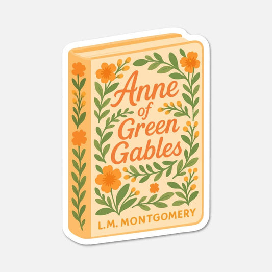 Anne of Green Gables by L. M. Montgomery   - Book Sticker